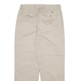 TOMMY HILFIGER Mens Trousers Beige Regular Straight W34 L32