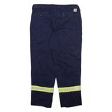 CARHARTT Workwear Mens Trousers Blue Relaxed Straight W38 L30