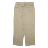 DICKIES 874 Workwear Mens Trousers Beige Regular Straight W34 L30