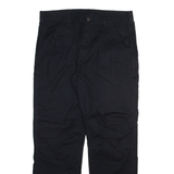 DICKIES Mens Trousers Black Regular Straight W36 L32