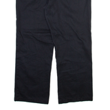 DICKIES Womens Trousers Black Regular Straight W37 L28
