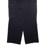 DICKIES Cargo Mens Trousers Black Regular Straight W34 L29