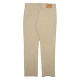 LEVI'S 511 Big E Mens Trousers Beige Slim Straight W34 L29