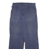 CARHARTT Mens Trousers Blue Relaxed Straight W32 L32