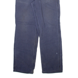 CARHARTT Mens Trousers Blue Relaxed Straight W32 L32