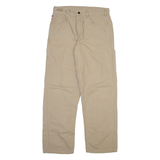 CARHARTT Mens Trousers Beige Relaxed Straight W34 L31