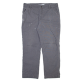 CARHARTT Mens Trousers Grey Relaxed Straight W40 L32