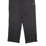 DICKIES Mens Trousers Black Relaxed Straight W34 L32