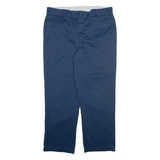 DICKIES 874 Workwear Mens Trousers Black Regular Straight W38 L30
