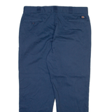 DICKIES 874 Workwear Mens Trousers Black Regular Straight W38 L30