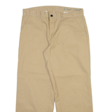 DICKIES Mens Trousers Beige Regular Straight W34 L30