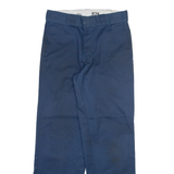 DICKIES 874 Workwear Mens Trousers Blue Regular Straight W30 L30