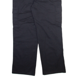 DICKIES Cargo Mens Trousers Black Regular Straight W36 L32