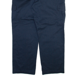 DICKIES Cargo Mens Trousers Blue Relaxed Straight W40 L32