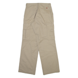 DICKIES Cargo Mens Trousers Beige Regular Straight W29 L31