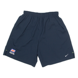 NIKE Mens Sports Shorts Blue Relaxed S W26