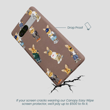 Chocolate Brown Rabbit Friends Google Pixel 7 Case