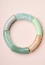 Bracelet Lithos Jonc Mint-Green