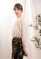 Blouse 3eva88-v09301 Poudre