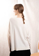Pullover 8176 Panna