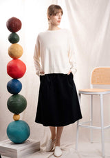 Pullover 8176 Panna