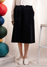 Skirt Coulisse Vel04 40-Nero-Navy