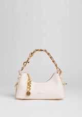 Shoulder Bag Sm Lunch Box Cream-White-Croc