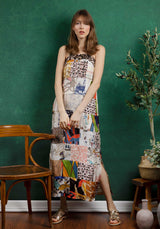 Dress Baden Mix-Upcycling-Patchw