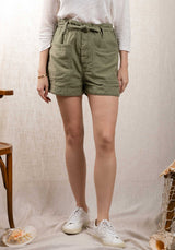 Denim Shorts Bushgab Light-Kaki