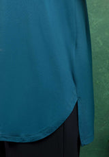 Tshirt M001-fts692 Bleu-Paon