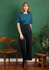 Tshirt M001-fts692 Bleu-Paon