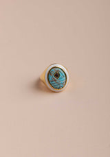Ring Kenya 3bkt Turquoise