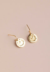 Earring D Oreilles Boms4 Moon
