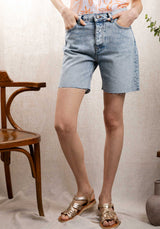 Denim Shorts Reedde Neige-Blue