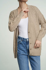 Cardigan C25 Allegra Oatmeal