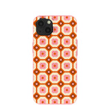 Bubblegum Pink Retro Tiles iPhone 13 Case