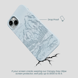 Powder Blue Rockies iPhone 14 Plus Case