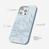 Powder Blue Rockies iPhone 16 Pro Max Case