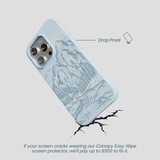 Powder Blue Rockies iPhone 16 Pro Case