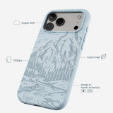 Powder Blue Rockies iPhone 17 Pro Max Case