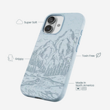 Powder Blue Rockies iPhone 17 Case