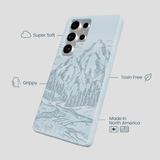Powder Blue Rockies Samsung Galaxy S25 Ultra Case