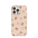 Seashell Roses and Bows iPhone 14 Pro Max Case