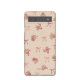 Seashell Roses and Bows Google Pixel 6a Case
