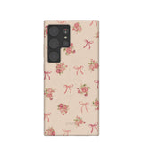 Seashell Roses and Bows Samsung Galaxy S24 Ultra Case