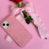 Bubblegum Pink Rosettes Google Pixel 8 Pro Case