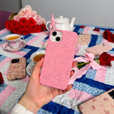 Bubblegum Pink Rosettes iPhone 11 Case