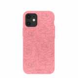 Bubblegum Pink Rosettes iPhone 12 Mini Case