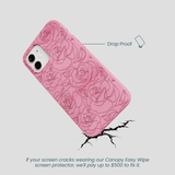 Bubblegum Pink Rosettes iPhone 12/ iPhone 12 Pro Case