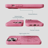 Bubblegum Pink Rosettes iPhone 13 Pro Max Case